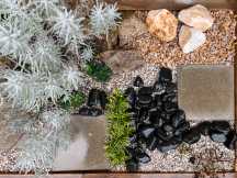 さび砂利（散砂・オレンジ）