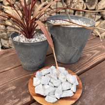 石灰砂利（ホワイトグレイ）