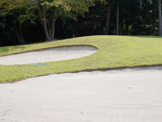 ゴルフ場 バンカー